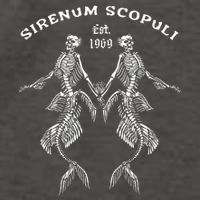 Goth Punk Siren Mermaid Skeleton Sirenum Scopuli Skull Vector Backpack