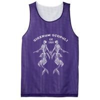 Goth Punk Siren Mermaid Skeleton Sirenum Scopuli Skull Mesh Reversible Basketball Jersey Tank