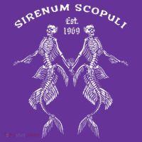 Goth Punk Siren Mermaid Skeleton Sirenum Scopuli Skull Poster