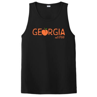 Georgia Peach State Est. 1788 PosiCharge Competitor Tank