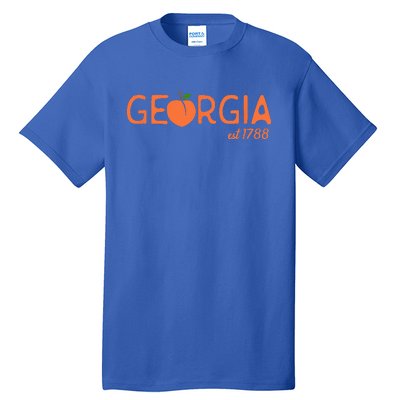 Georgia Peach State Est. 1788 Tall T-Shirt