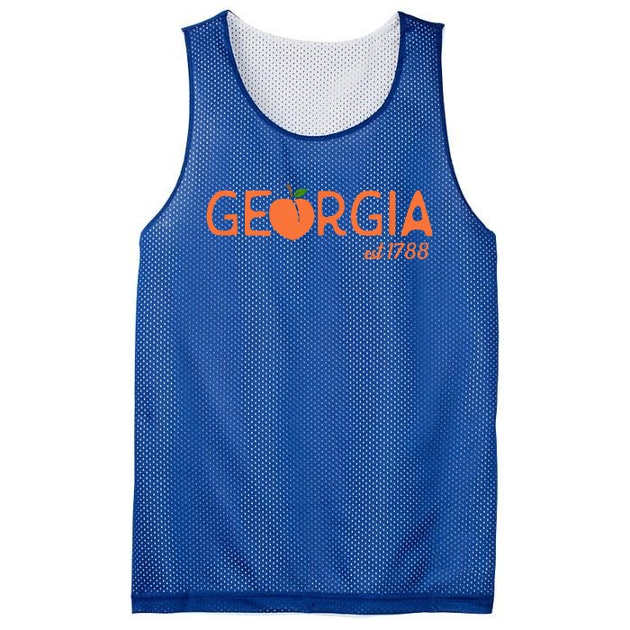 Georgia Peach State Est. 1788 Mesh Reversible Basketball Jersey Tank