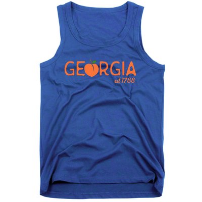 Georgia Peach State Est. 1788 Tank Top