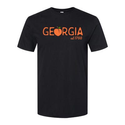 Georgia Peach State Est. 1788 Softstyle® CVC T-Shirt