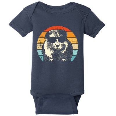 Guinea Pig Shirts Guinea Pig Lover Tee Retro Guinea Pig Baby Bodysuit