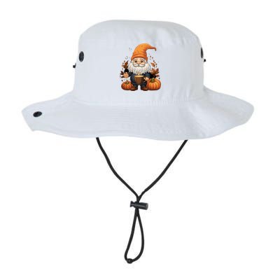 Gnome Pumpkin Spice Latte Fall Autumn Leaves Halloween Gift Legacy Cool Fit Booney Bucket Hat