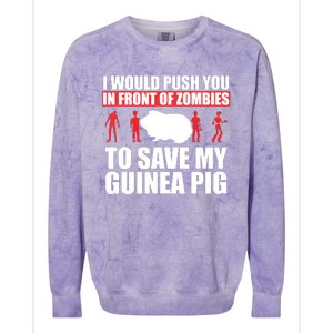 Guinea Pig Shirts Save My Pet Guinea Pig Colorblast Crewneck Sweatshirt