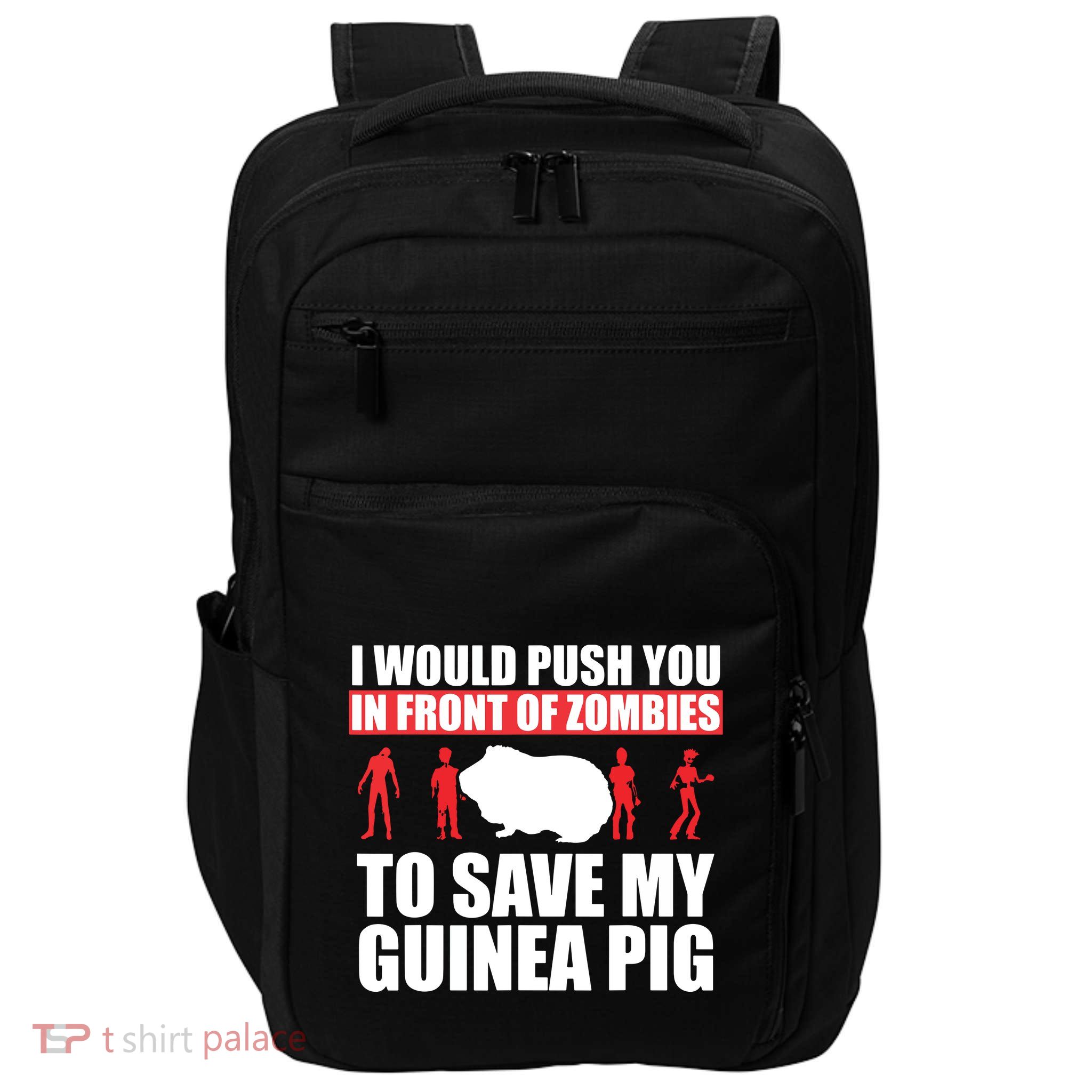 Guinea Pig Shirts Save My Pet Guinea Pig Impact Tech Backpack