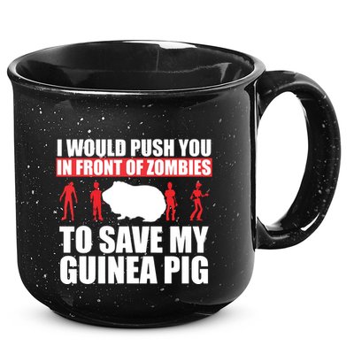 Guinea Pig Shirts Save My Pet Guinea Pig 15oz Campfire Ceramic Mug