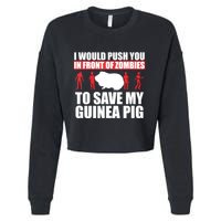 Guinea Pig Shirts Save My Pet Guinea Pig Cropped Pullover Crew