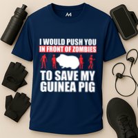Guinea Pig Shirts Save My Pet Guinea Pig Cooling Performance Crew T-Shirt