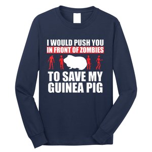 Guinea Pig Shirts Save My Pet Guinea Pig Long Sleeve Shirt