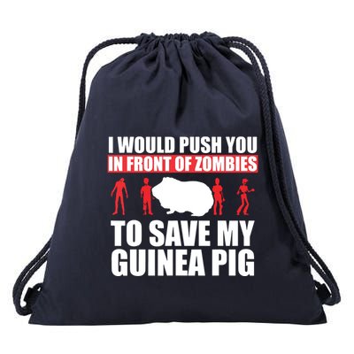 Guinea Pig Shirts Save My Pet Guinea Pig Drawstring Bag