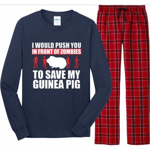 Guinea Pig Shirts Save My Pet Guinea Pig Long Sleeve Pajama Set