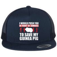 Guinea Pig Shirts Save My Pet Guinea Pig Flat Bill Trucker Hat