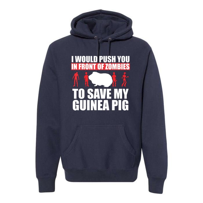 Guinea Pig Shirts Save My Pet Guinea Pig Premium Hoodie