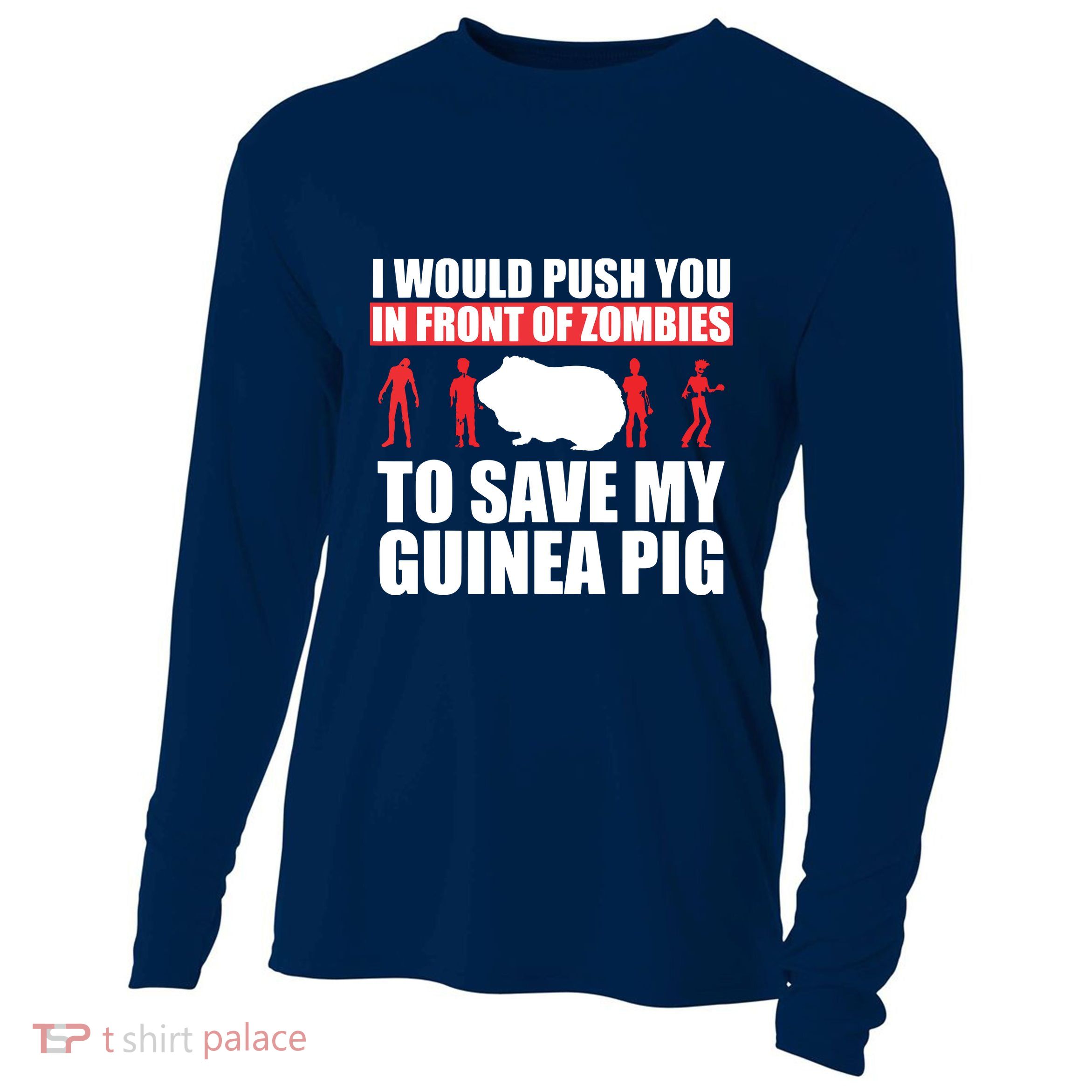 Guinea Pig Shirts Save My Pet Guinea Pig Cooling Performance Long Sleeve Crew