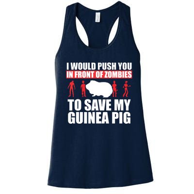 Guinea Pig Shirts Save My Pet Guinea Pig Women's Racerback Tank