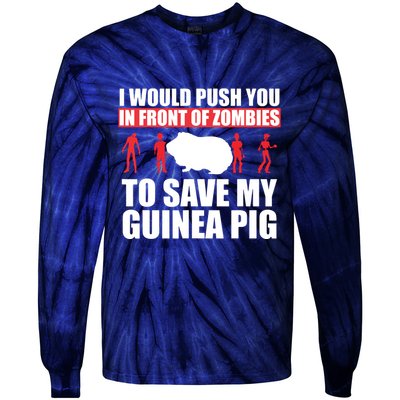 Guinea Pig Shirts Save My Pet Guinea Pig Tie-Dye Long Sleeve Shirt