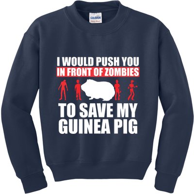 Guinea Pig Shirts Save My Pet Guinea Pig Kids Sweatshirt