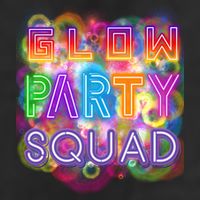 Glow Party Squad Girls Glow Funny Retro Party Lover Gift 7 Panel Mesh Trucker Snapback Hat