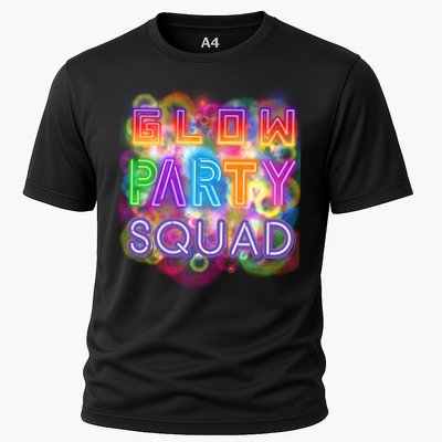 Glow Party Squad Girls Glow Funny Retro Party Lover Gift Performance Shirt
