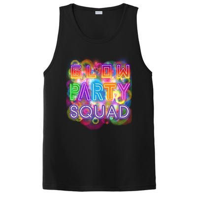 Glow Party Squad Girls Glow Funny Retro Party Lover Gift PosiCharge Competitor Tank