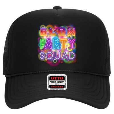 Glow Party Squad Girls Glow Funny Retro Party Lover Gift Trucker Hat