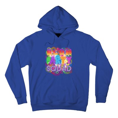 Glow Party Squad Girls Glow Funny Retro Party Lover Gift Hoodie