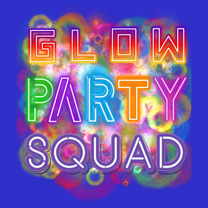 Glow Party Squad Girls Glow Funny Retro Party Lover Gift Visor