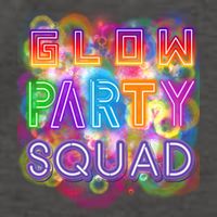 Glow Party Squad Girls Glow Funny Retro Party Lover Gift Vector Backpack