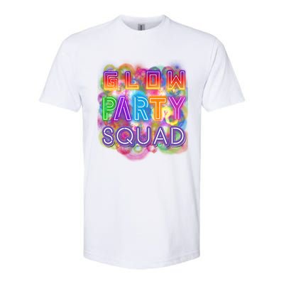 Glow Party Squad Girls Glow Funny Retro Party Lover Gift Softstyle® CVC T-Shirt