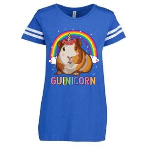 Guinea Pig Shirts For Girl Guinea Pig Unicorn Guinicorn Enza Ladies Jersey Football T-Shirt