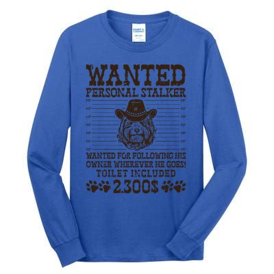 Goldendoodle Personal Stalker Dog Walker Dog Trainer Cool Gift Tall Long Sleeve T-Shirt