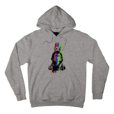 Good Pug Sitting Art Tall Hoodie