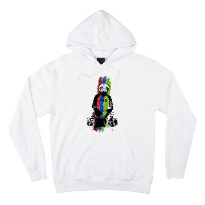 Good Pug Sitting Art Hoodie