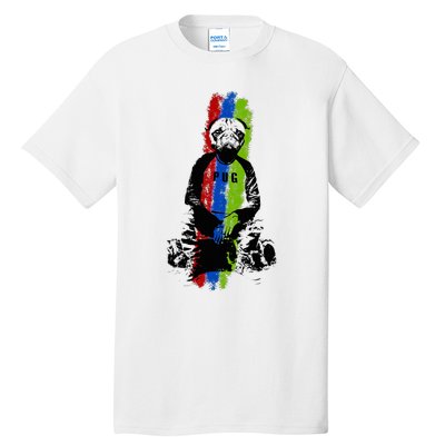 Good Pug Sitting Art Tall T-Shirt