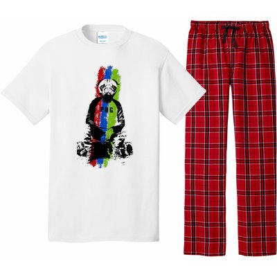 Good Pug Sitting Art Pajama Set