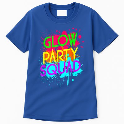 Glow Party Squad Funny Halloween Group Gift Tall T-Shirt