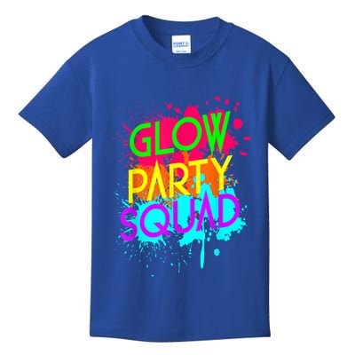 Glow Party Squad Funny Halloween Group Gift Kids T-Shirt
