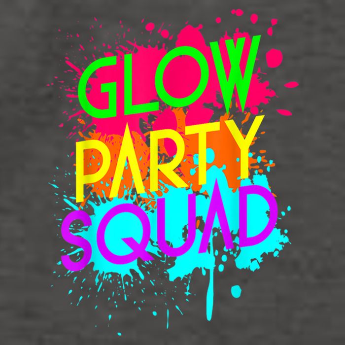 Glow Party Squad Funny Halloween Group Gift Vector Backpack