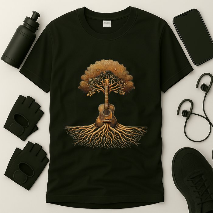 Guitar Player Tree Guitarist T-Shirt