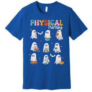 Ghost Physical Therapy Pt Physical Therapist Halloween Premium T-Shirt