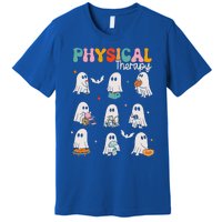 Ghost Physical Therapy Pt Physical Therapist Halloween Premium T-Shirt