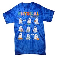 Ghost Physical Therapy Pt Physical Therapist Halloween Tie-Dye T-Shirt