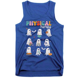 Ghost Physical Therapy Pt Physical Therapist Halloween Tank Top