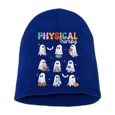 Ghost Physical Therapy Pt Physical Therapist Halloween Short Acrylic Beanie