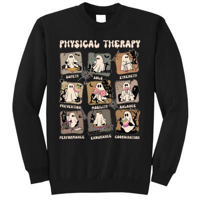 Ghost Physical Therapy Pt Physical Therapist Halloween Sweatshirt