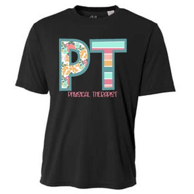 Groovy Physical Therapy PT Physical Therapist Back To School Cooling Performance Crew T-Shirt