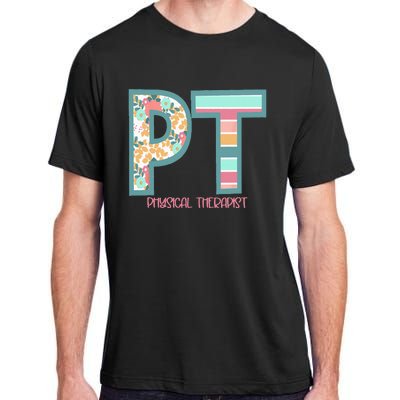 Groovy Physical Therapy PT Physical Therapist Back To School Adult ChromaSoft Performance T-Shirt